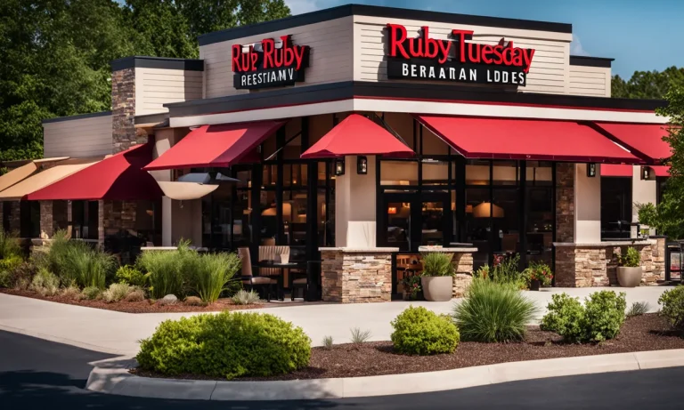 Where To Find Ruby Tuesday Restaurants In 2023