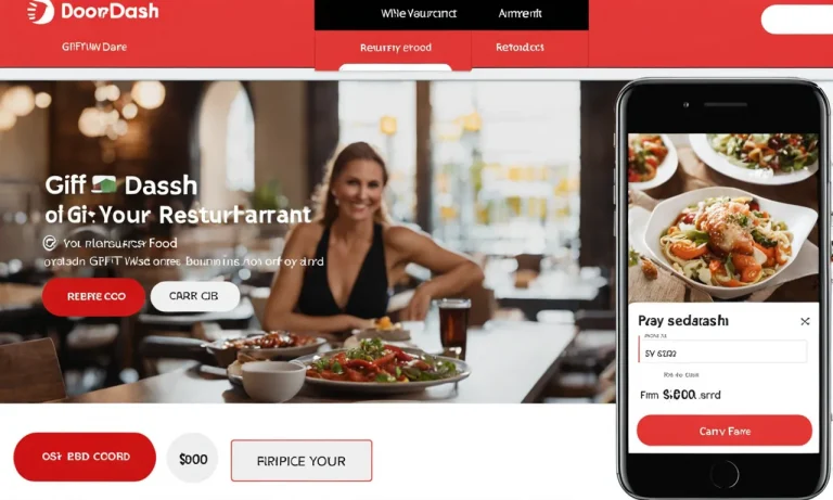 Can You Use Restaurant Gift Cards On Doordash?