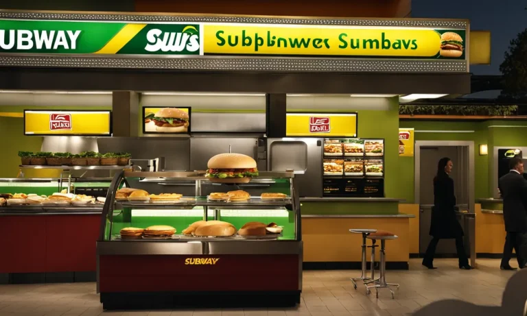 Is Subway A Fast Food Restaurant? A Detailed Look