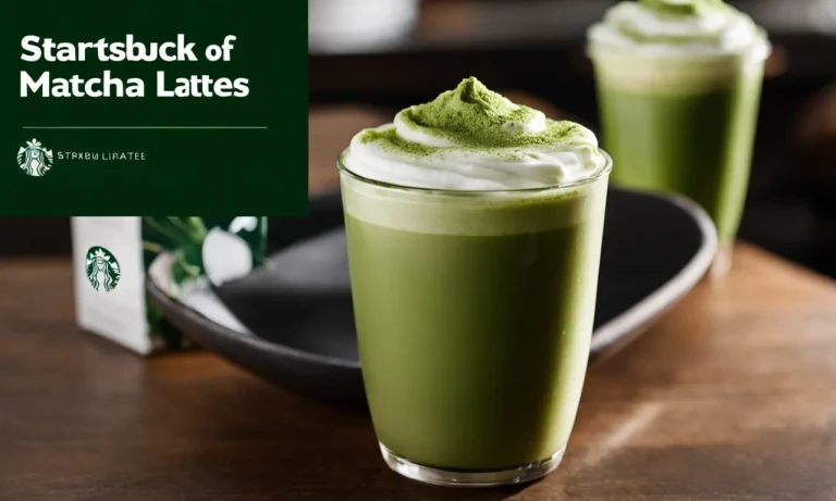 Is The Matcha Latte At Starbucks Actually Good?