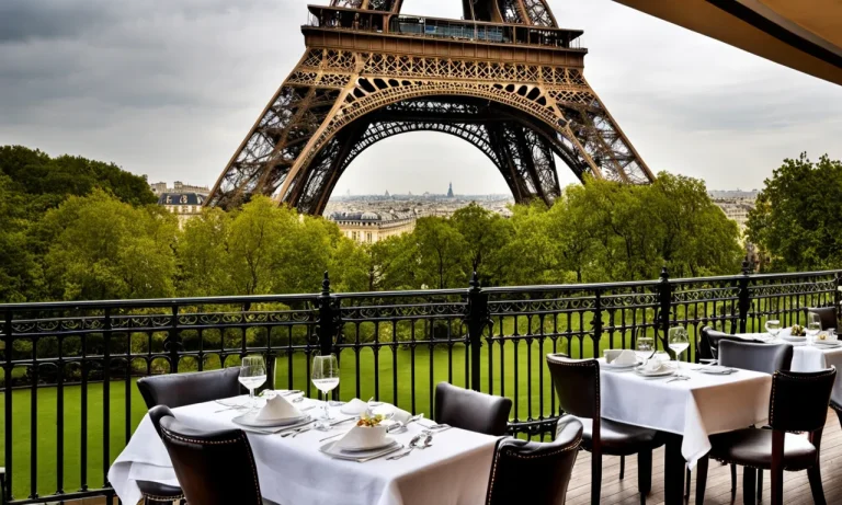 Dining With A View: Restaurants Inside The Eiffel Tower