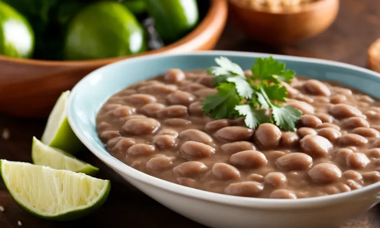How To Make Restaurant Style Refried Beans From Scratch