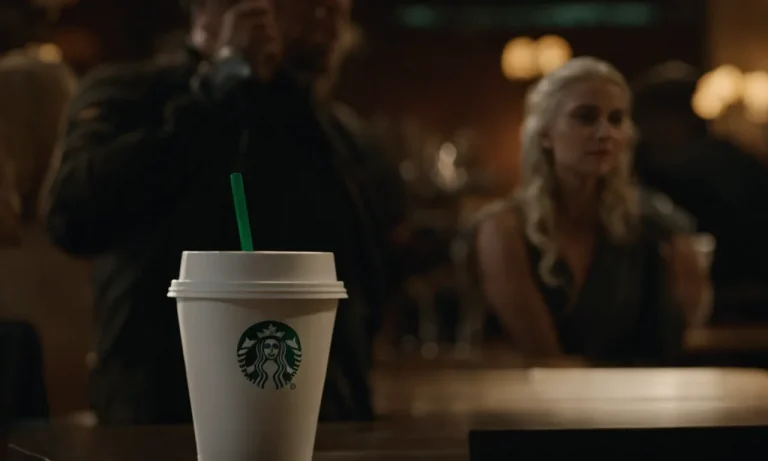 The Story Behind The Starbucks Cup In Game Of Thrones